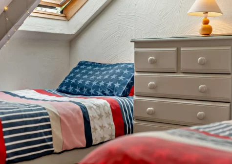 Bedroom #2 at Trailside, St Issey