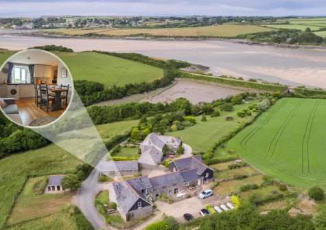 Trailside is just 200 metres from the Camel Trail and the River Camel which provides a three kilometre walking route into the bustling town of Padstow