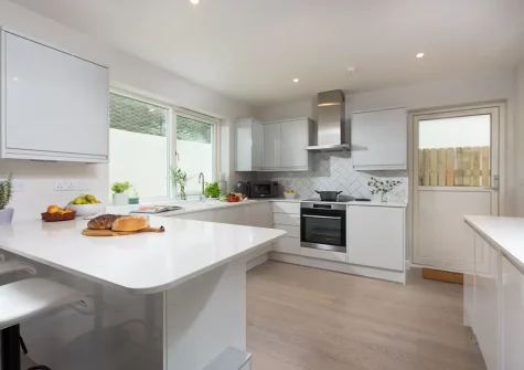 The kitchen at Tralee, Portreath