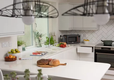 The kitchen at Tralee, Portreath