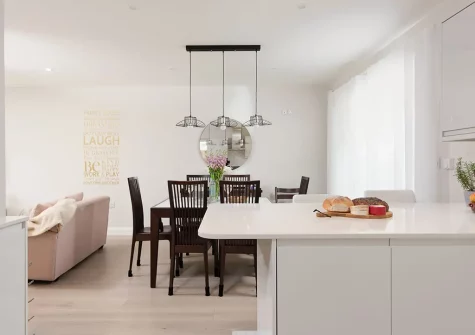 The kitchen & dining area at Tralee, Portreath
