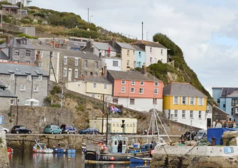 Tranquility is set above the working fishing harbour of Mevagissey & directly on the South West Coastal Pat