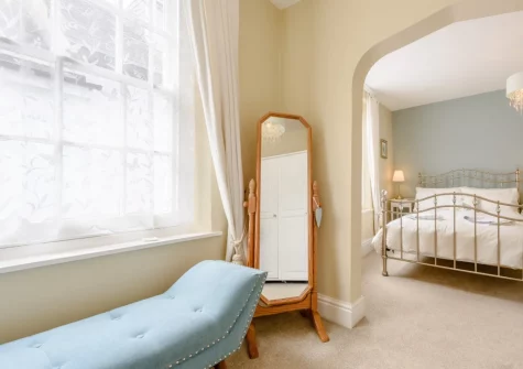 Bedroom #1 at Tranquillity Cottage, Appledore