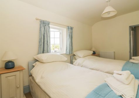 Bedroom #2 at Travershes Cottage, Withycombe Raleigh