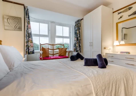 Bedroom #1 at Trearth, St Merryn