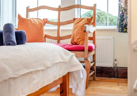 Bedroom #1 at Trearth, St Merryn