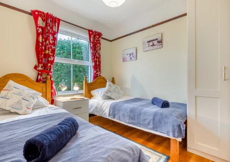 Bedroom #2 at Trearth, St Merryn