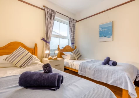 Bedroom #3 at Trearth, St Merryn