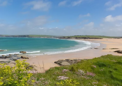Trebudannon Barn is an ideal base for visiting Harlyn Bay and exploring everything Cornwall has to offer