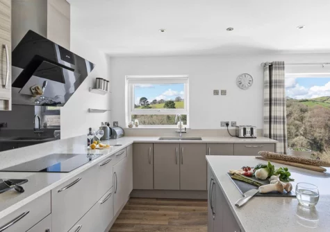 The kitchen at Tree Tops, Kingswear