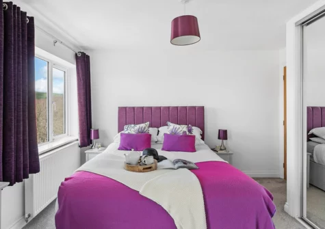 Bedroom #1 at Tree Tops, Kingswear
