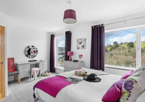 Bedroom #1 at Tree Tops, Kingswear