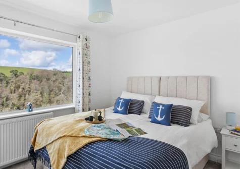 Bedroom #2 at Tree Tops, Kingswear