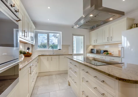 The kitchen at Trefebus, Constantine Bay