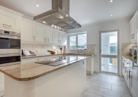 The kitchen at Trefebus, Constantine Bay