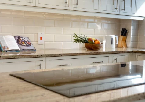 The kitchen at Trefebus, Constantine Bay