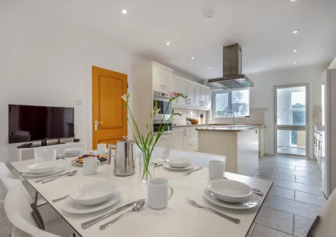 The kitchen at Trefebus, Constantine Bay