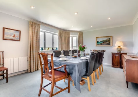 The dining room at Trefebus, Constantine Bay