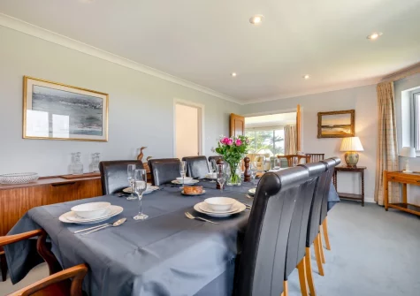 The dining room at Trefebus, Constantine Bay