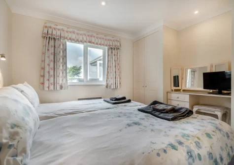 Bedroom #2 at Trefebus, Constantine Bay