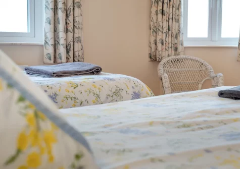 Bedroom #3 at Trefebus, Constantine Bay