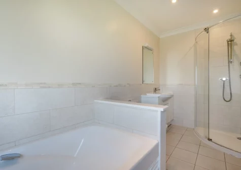 The bathroom at Trefebus, Constantine Bay