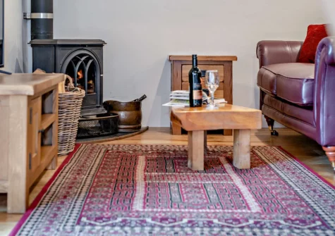 The living area at Trefrize, Bray Shop