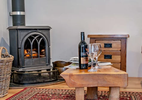 The living area at Trefrize, Bray Shop