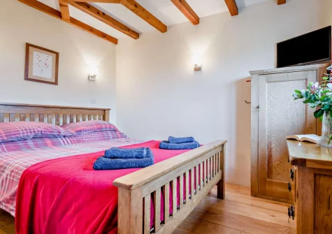 The bedroom at Trefrize, Bray Shop