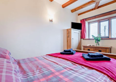 The bedroom at Trefrize, Bray Shop