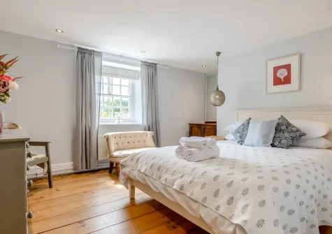 Bedroom #2 at Tregenna Farmhouse, Tredethy