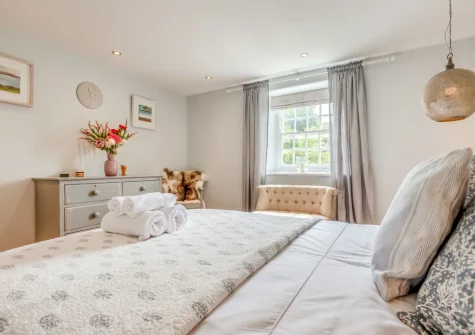 Bedroom #2 at Tregenna Farmhouse, Tredethy