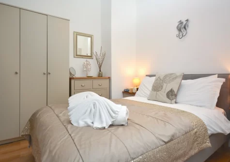 Bedroom #1 at Tregerrick, Padstow