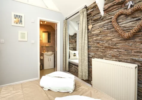 Bedroom #1 at Tregerrick, Padstow