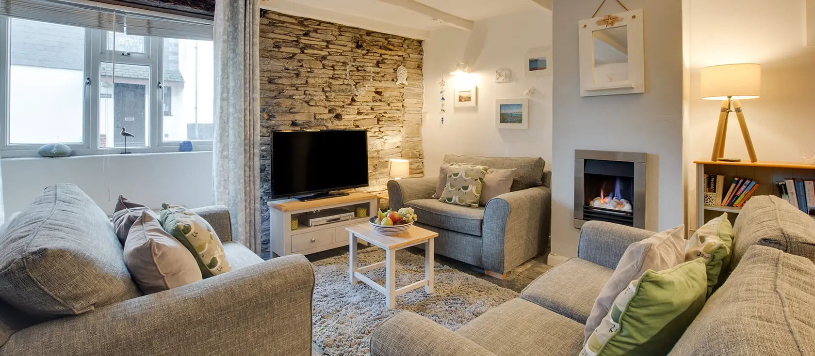 Tregerrick, Padstow is a charming 2-bedroom cottage blending authentic Cornish character with contemporary comfort. Enjoy harbour proximity, golden beaches, estuary glimpses, and easy access to coastal adventures in this delightful retreat.
