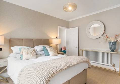Bedroom #2 at Tregurno, St Ives