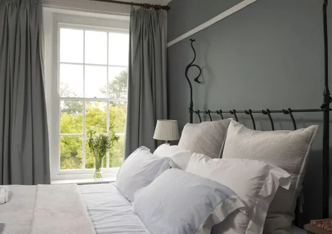 Bedroom #2 at Treharrock Manor, St Endellion