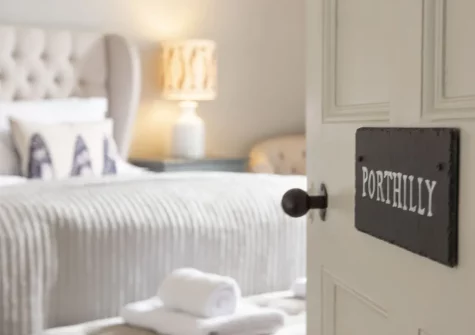 Bedroom #4 at Treharrock Manor, St Endellion