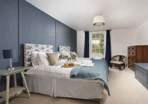 Bedroom #6 at Treharrock Manor, St Endellion
