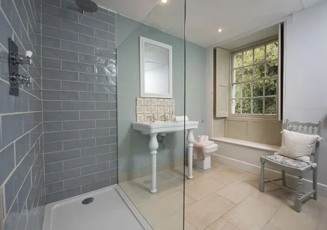 Shower room #1 Treharrock Manor, St Endellion