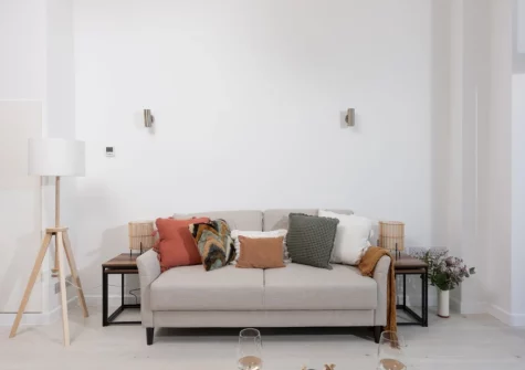 The living area at Trelantis, 5 Gwelva, Newquay