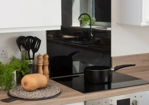 The kitchen at Trelantis, 5 Gwelva, Newquay