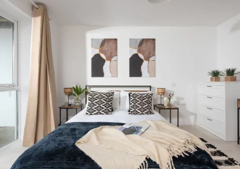 Bedroom #1 at Trelantis, 5 Gwelva, Newquay