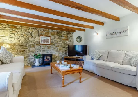 The living area at Trelawny, London Apprentice