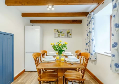 The dining area at Trelawny, London Apprentice