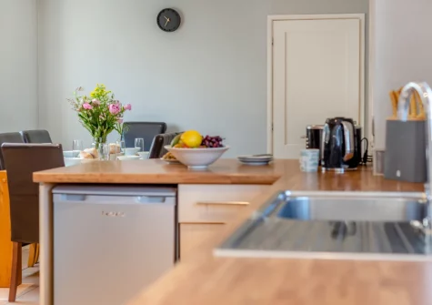 The kitchen at Trelin, Trevone