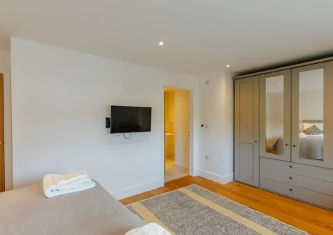 Bedroom #1 at Treloar Heights, Bude