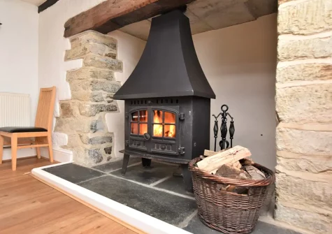 The dining area at Trelow Barton, Tredinnick
