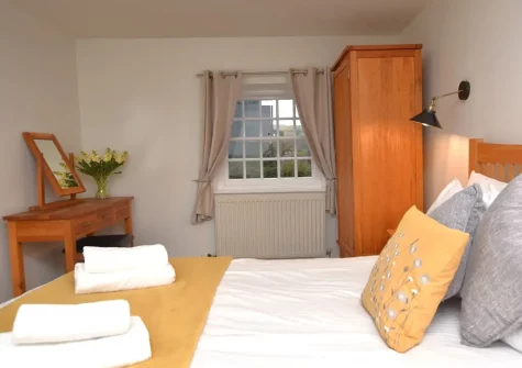 Bedroom #3 at Trelow Barton, Tredinnick