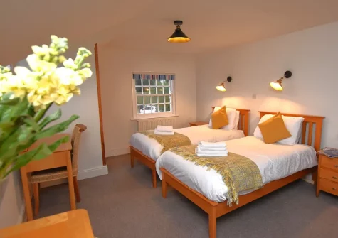 Bedroom #4 at Trelow Barton, Tredinnick